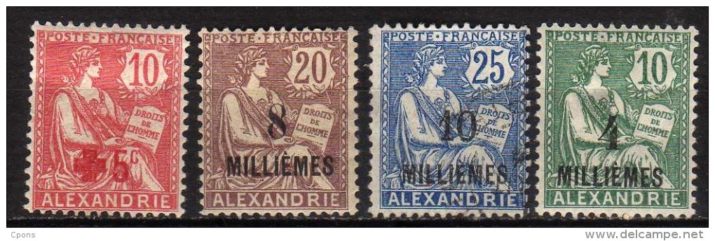 Alexandrie  34 ; 54 ; 55 ; 61  * - Ungebraucht