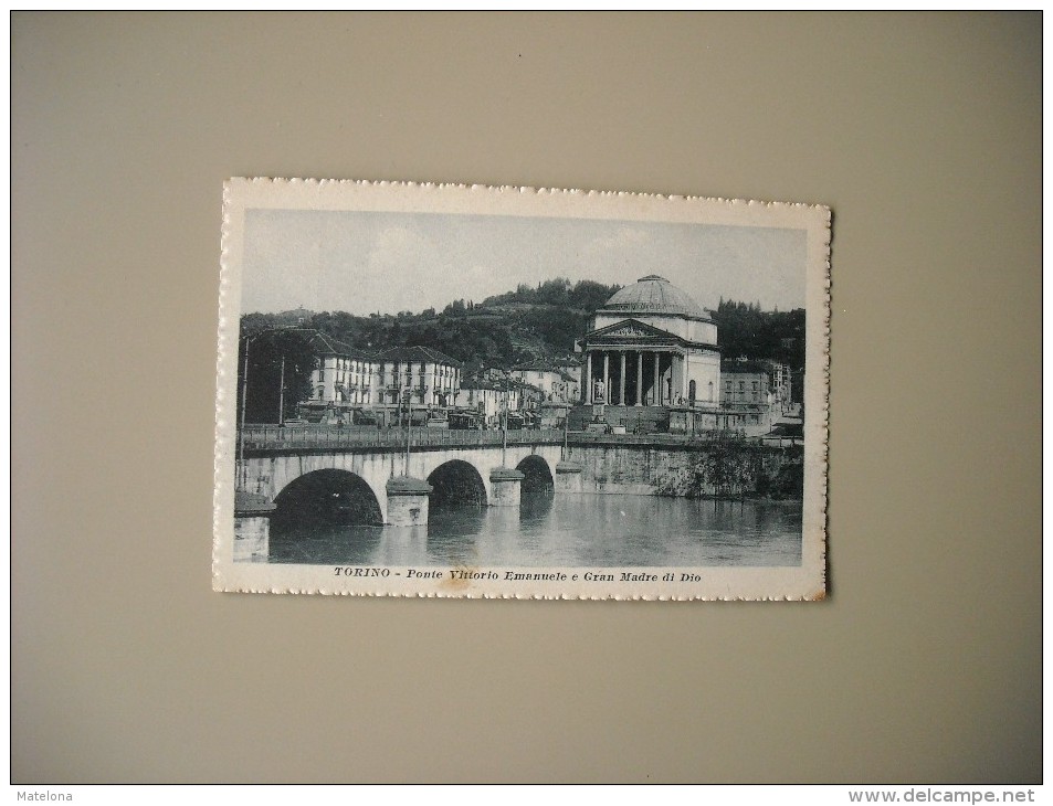 ITALIE PIEMONTE TORINO TURIN PONTE VITTORIO EMANUELE E GRAN MADRE DI DIO - Bridges