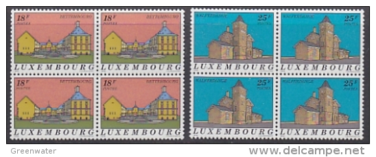 Luxemburg 1992 Bettembourg / Walferdange 2v Bl Of 4  ** Mnh (F2629) - Nuevos