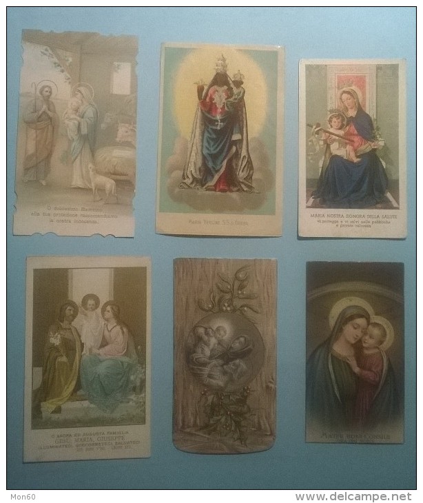 Omaggio A Gesù Bambino,Maria Vergine S.S. D´Oropa,Maria Signora Della Salute,Sacra Famiglia (2),Mater Boni Consilii S144 - Santini