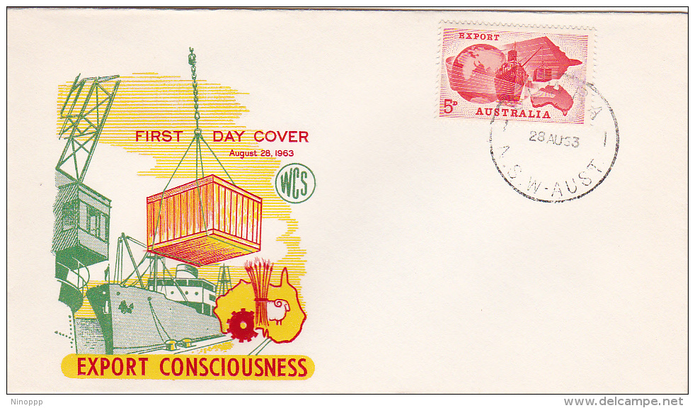 Australia 1963 Export Wesley FDC - FDC