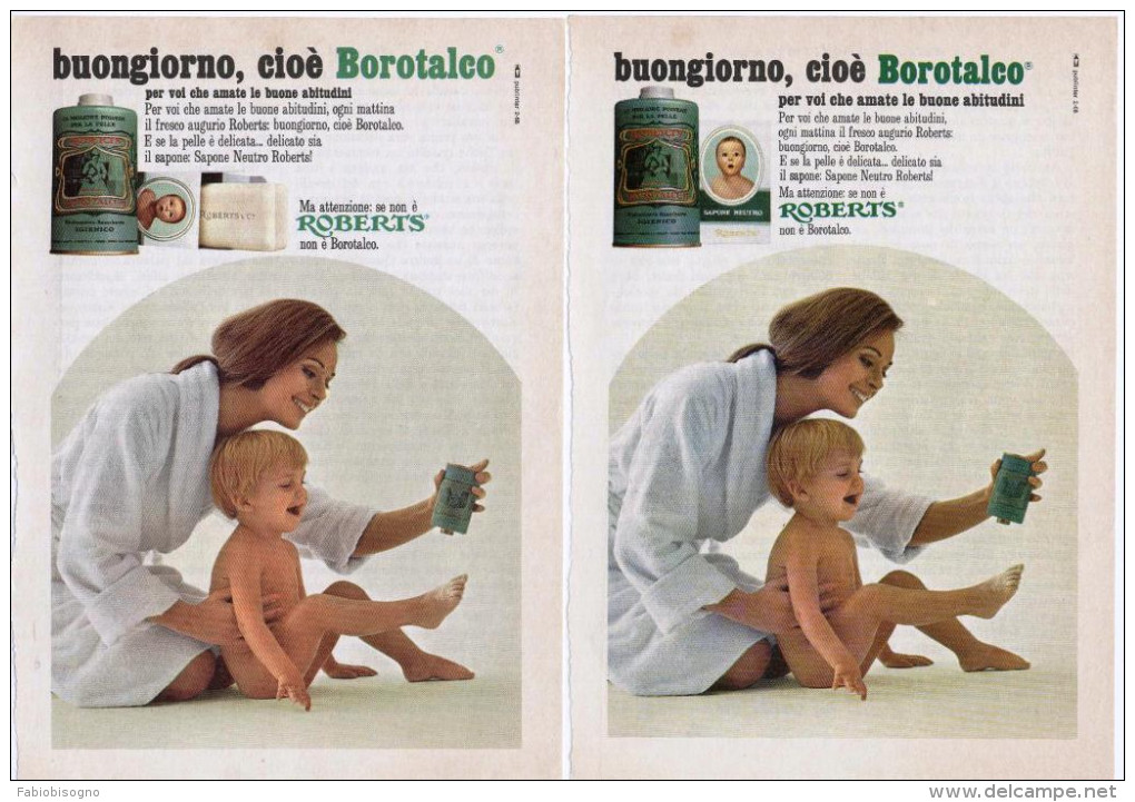 1967/8 - BOROTALCO -  10 Pagine Pubblicità Cm. 13 X 18 - Magazines