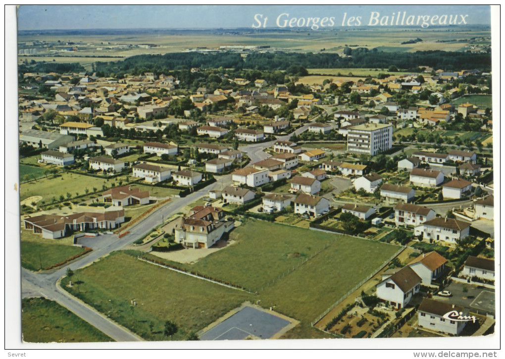 ST GEORGES Les BAILLARGEAUX. - Vue Aériennede La Nouvelle Cité.  CPM - Saint Georges Les Baillargeaux