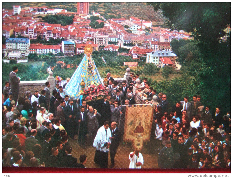 ESPAGNE - BEJAR - NOTRE DAME DU CASTANAR ET LA VILLE DE SON MIRADOR - " PROCESSION " - RARE - - Autres & Non Classés