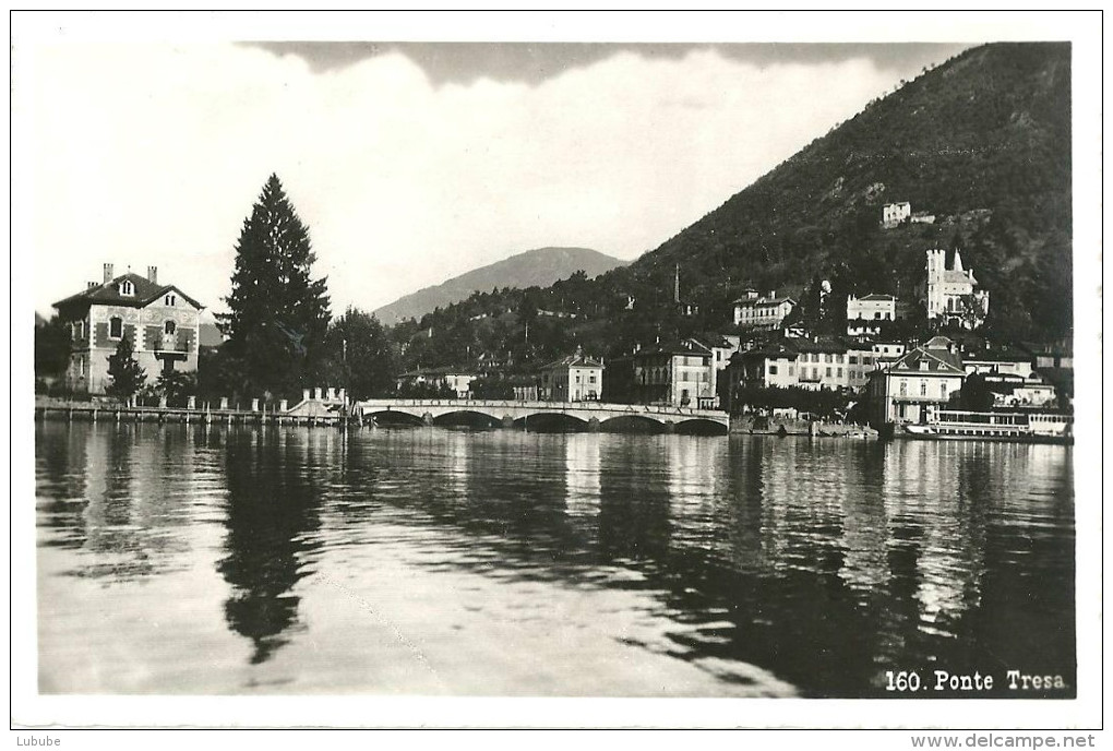 Ponte Tresa - Visto Di Lago            1943 - Tresa