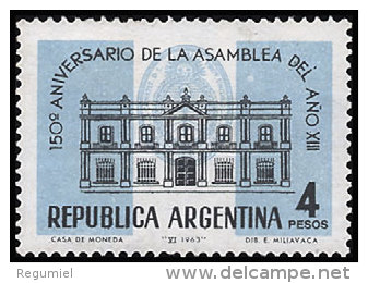 Argentina 0670 ** Foto Estandar. 1963 - Ongebruikt