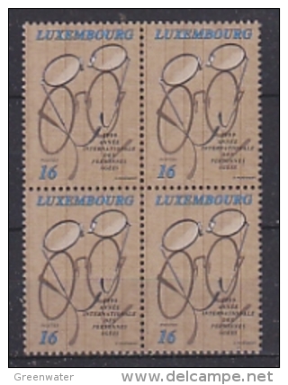 Luxemburg 1999 Older People Year 1v Bl Of 4 ** Mnh (F2651) - Nuevos