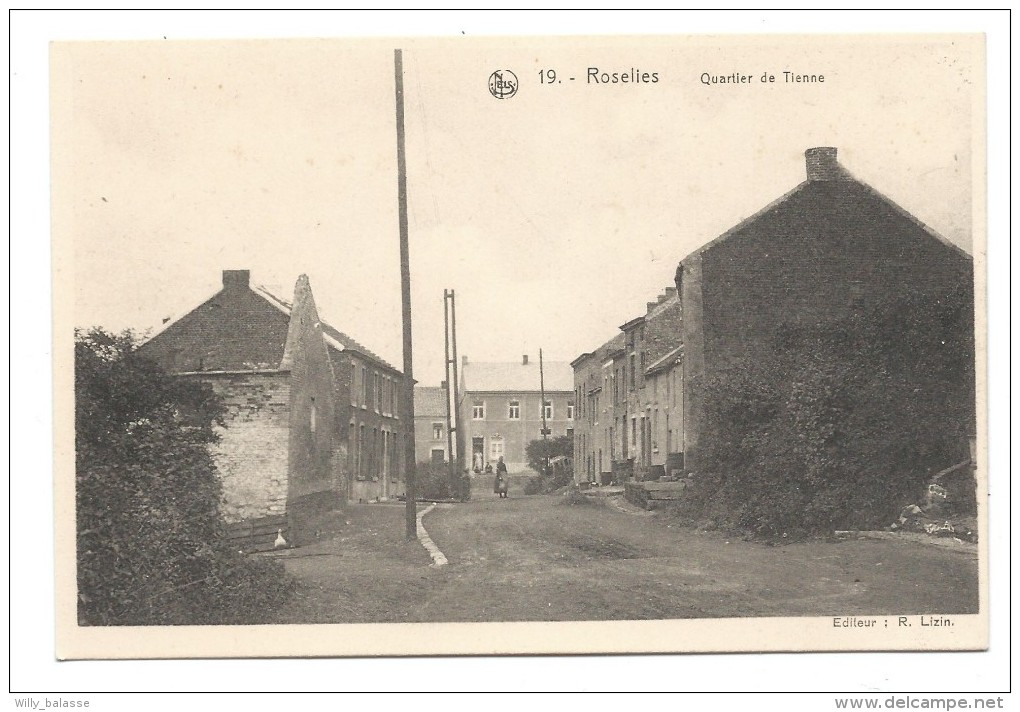 Carte Postale - ROSELIES - Quartier De Tienne - CPA  // - Aiseau-Presles