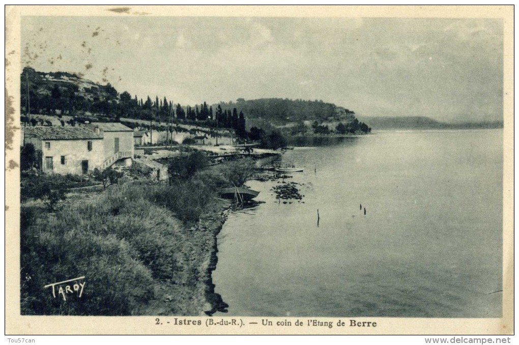 ISTRES - BOUCHES DU RHÔNE   (13)  - PEU COURANTE  CPA. - Istres