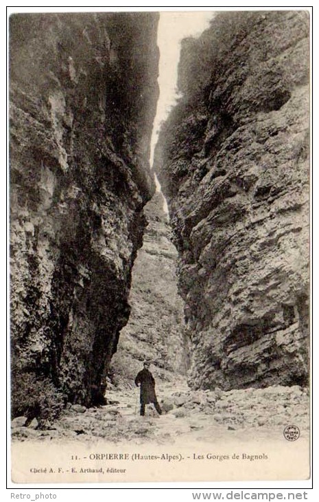 Orpierre - Les Gorges De Bagnols ( E. Arthaud, éditeur) - Autres & Non Classés