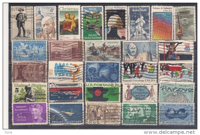 Lot 142 USA 28 Different - Other & Unclassified