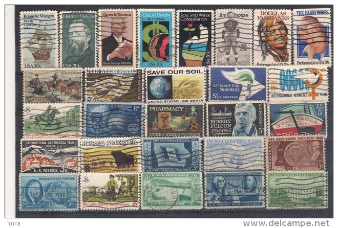 Lot 141  USA 28 Different - Other & Unclassified