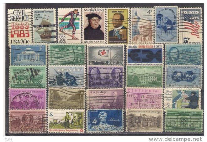 Lot 140 USA 28 Different - Other & Unclassified
