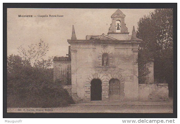 DF / 84 VAUCLUSE / MONTEUX / CHAPELLE NOTRE-DAME - Monteux