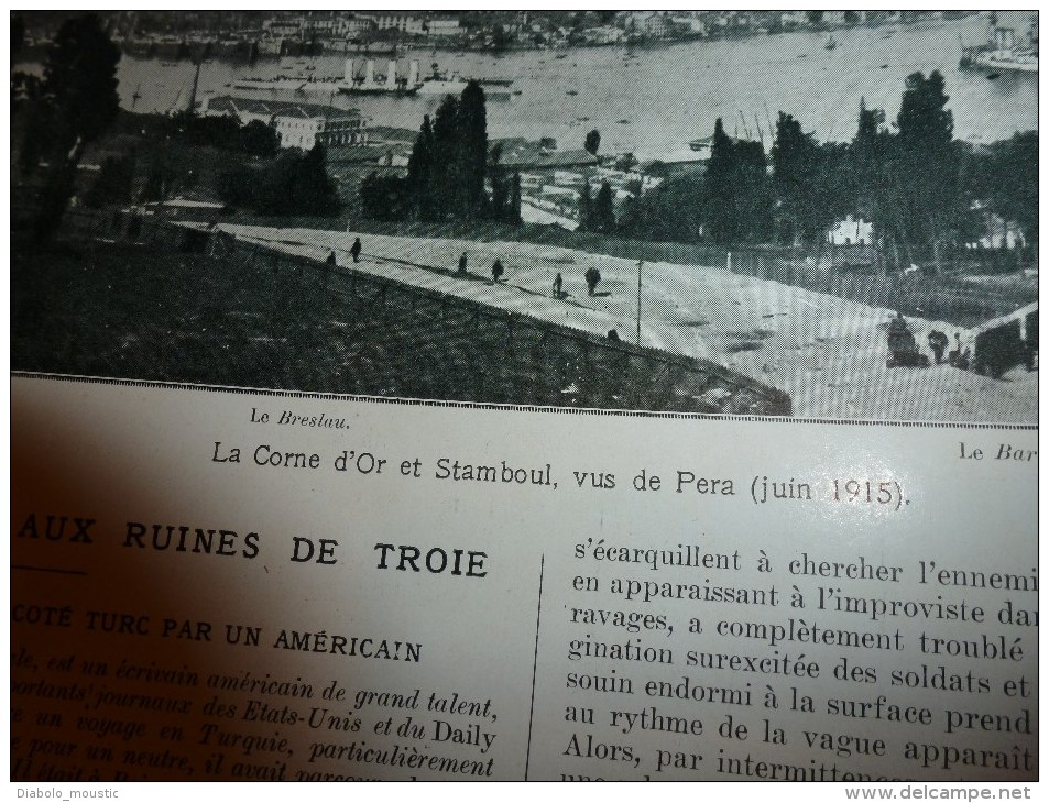 1915 L'Hilsenfirst;Jeux du front;Ecole sous terre;Bénédiction-avion;Marine DARDANELLES;Chats à Tchanak;Tireur enchainé