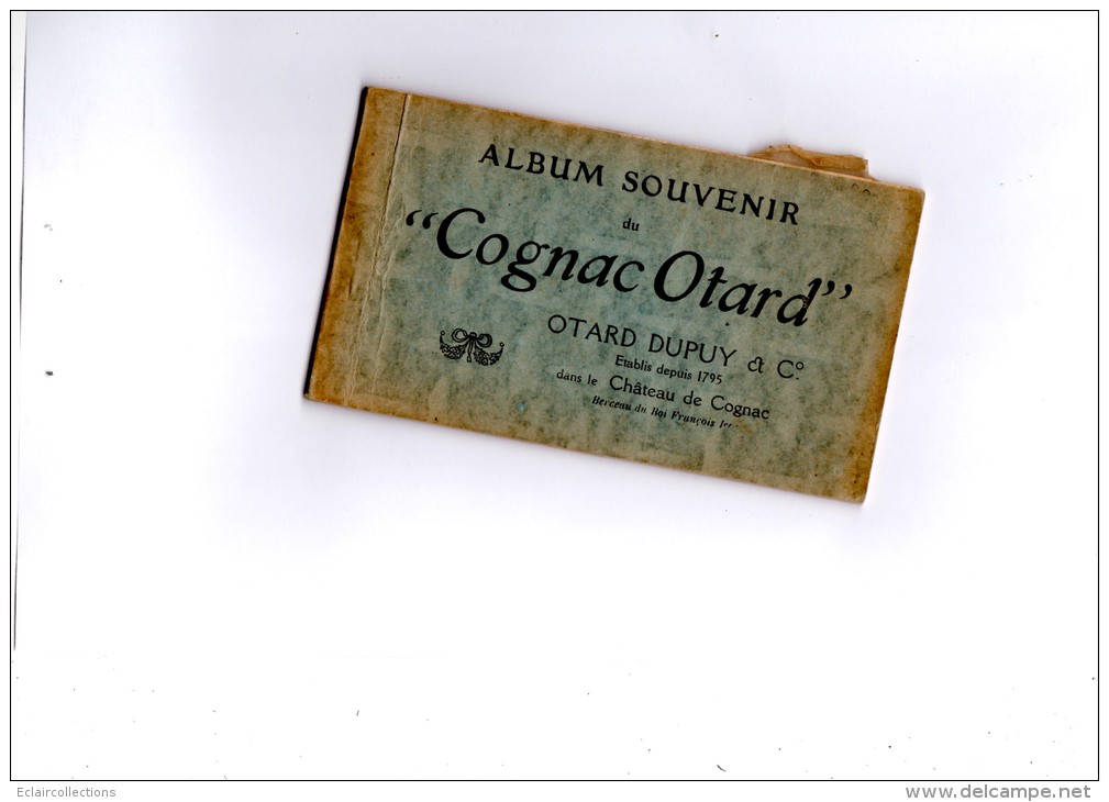 Cognac     16       Album  Souvenir De 7 Cartes  Cognac Otard - Dupuy  ( Q.q Vues) - Cognac