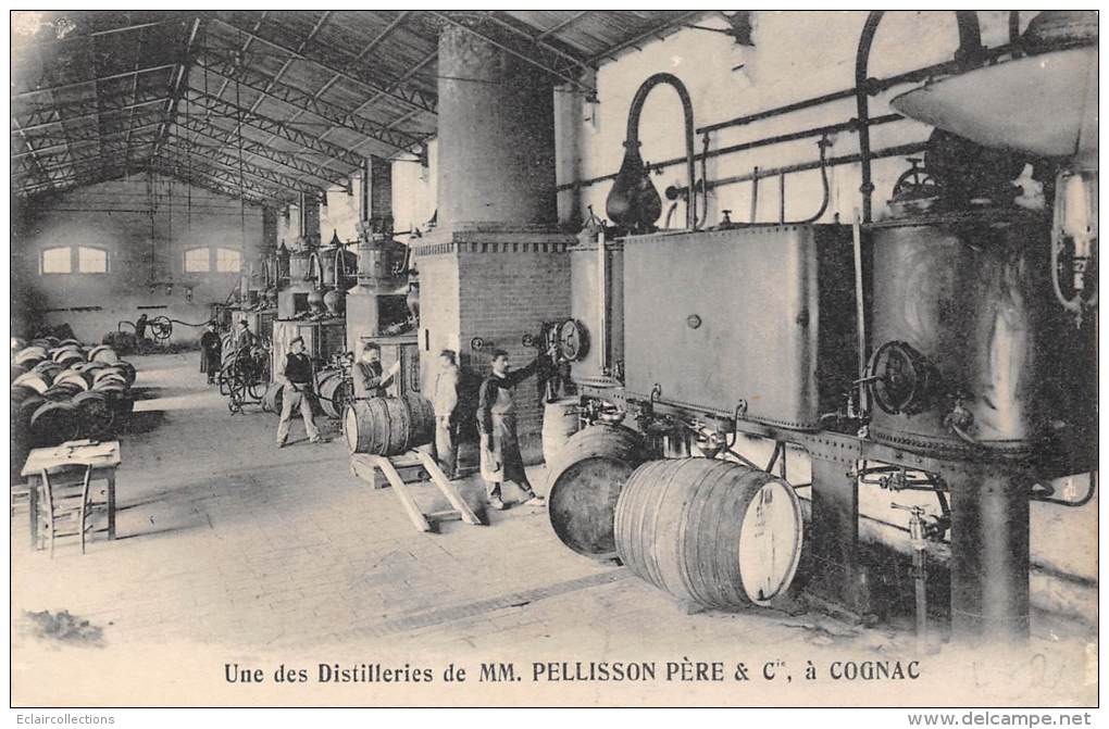 Cognac     16       Distillerie  Pellisson   Alambics (voir Scan) - Cognac
