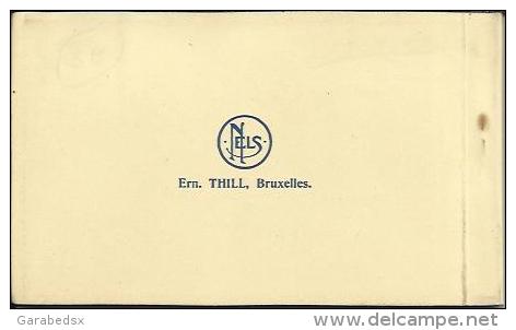 CARNET Incomplet De 9 Cartes Postales Anciennes De MONS - Eglise Sainte Waudru (Ern. Thill / Nels). - Mons