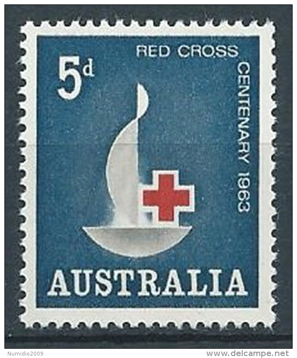 1963 COMMONWEALTH AUSTRALIA CROCE ROSSA MNH ** - ED - First Aid