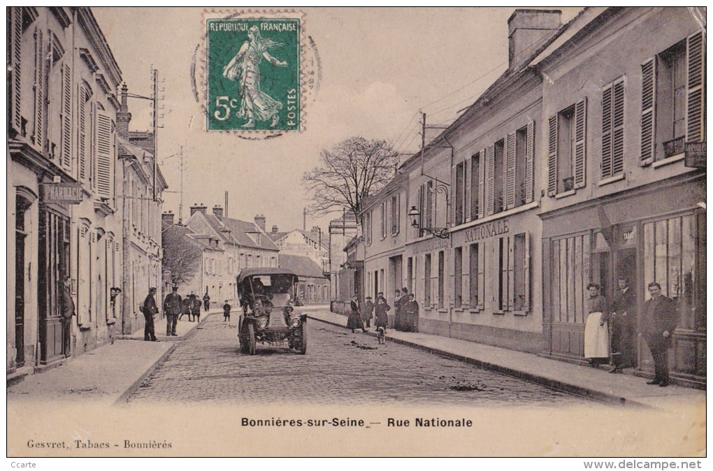 BONNIERES SUR SEINE / RUE NATIONALE / Animation - Bonnieres Sur Seine