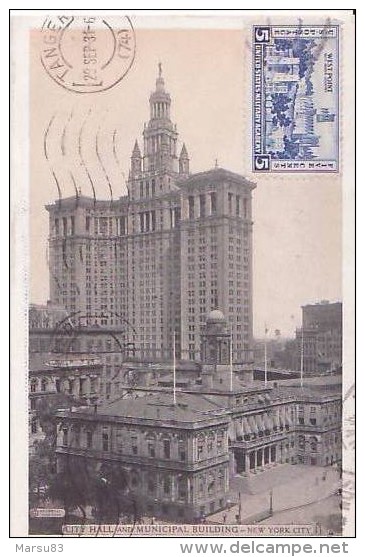 New York- ** MAGNIFIQUE Carte Postale De 1931 **  (voir Description) - Andere Monumente & Gebäude