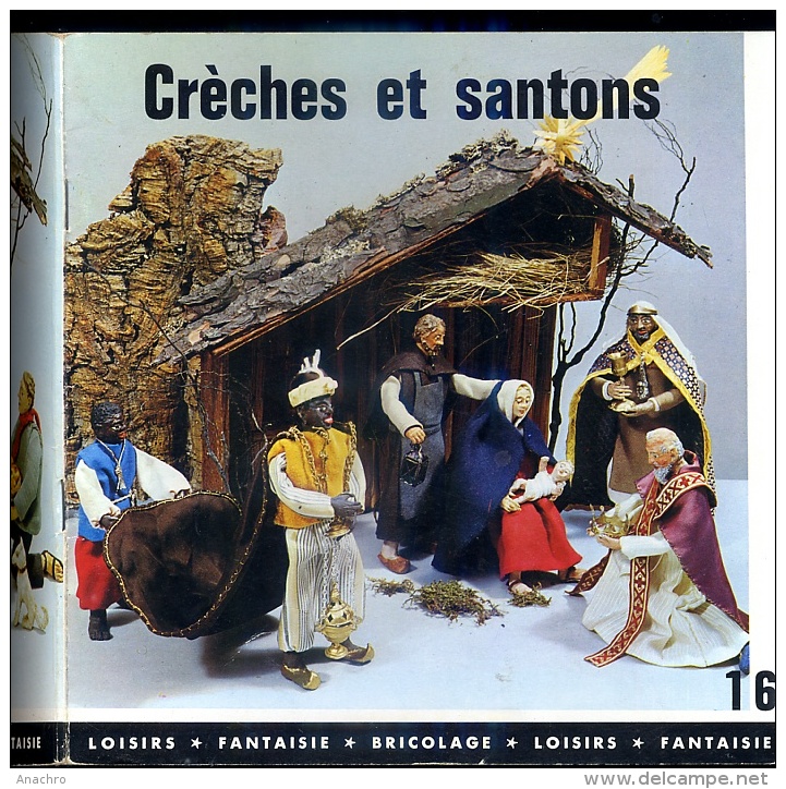 Réalisez Vos CRECHES Et SANTONS Bricolage Fabriquer 1967 - Santons