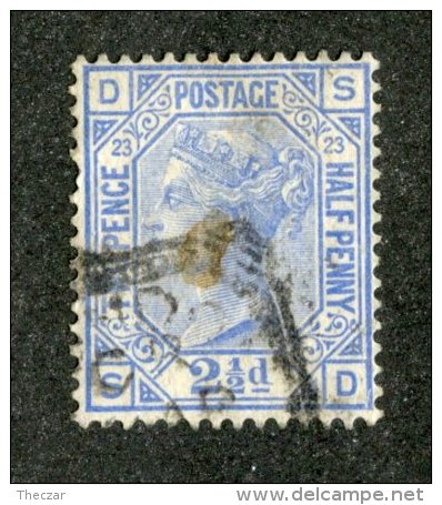 7148x  GB 1881  Scott #82 (o) Plate23  (SCV- $20.00)  Offers Welcome! - Used Stamps