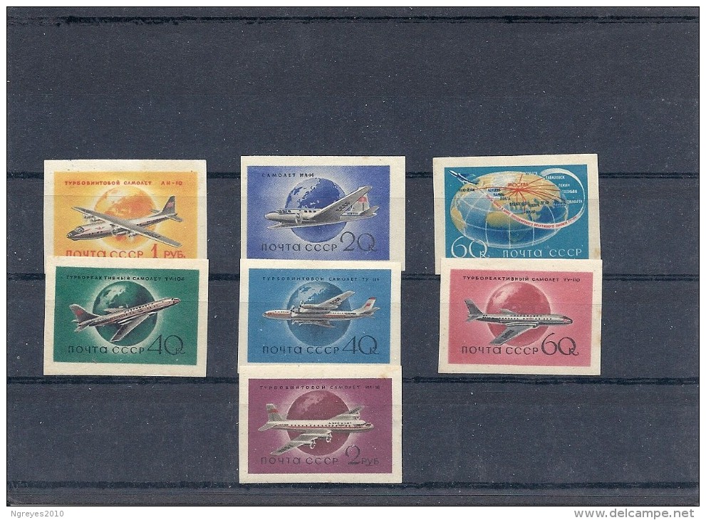 140017181  RUSIA  YVERT  AEREO  Nº  105/11  **/MNH  S/D - Gebruikt