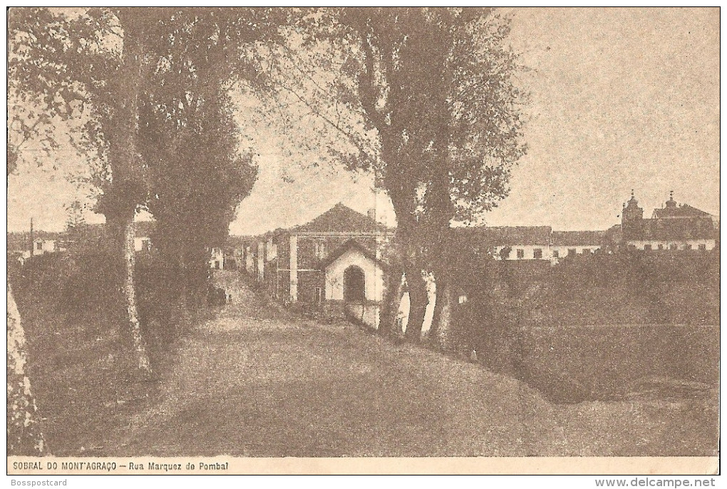 Sobral De Monte Agraço - Rua Marquês De Pombal. Lisboa. - Lisboa