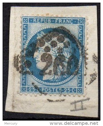 FRANCE - 20 C. Oblitéré Type II - 1871-1875 Ceres