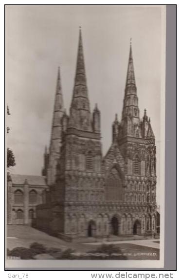 LICHFIELD The Cathedral From N W Numérotée ZZ930 - Sonstige & Ohne Zuordnung