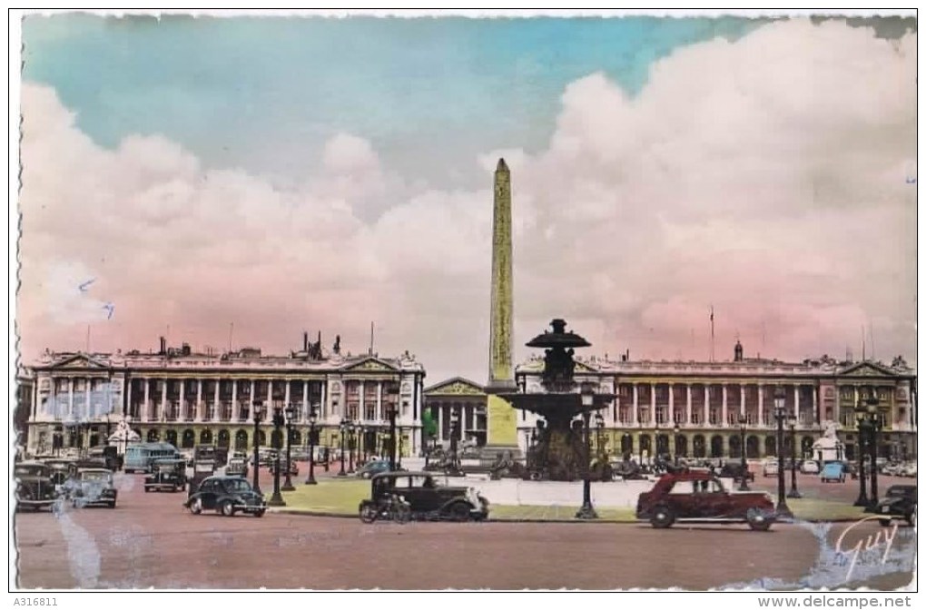 Cpsm PARIS ET SES MERVEILLES 4249 LA PLACE DE LA CONCORDE - Squares