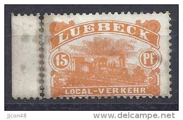 Germany (Lubeck)  (*)  MH  Private Post / Local-Verkehr - Private & Local Mails