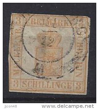 Germany (Mecklenburg-Schwerin)  1856  (o)  Mi.2a - Mecklenburg-Schwerin