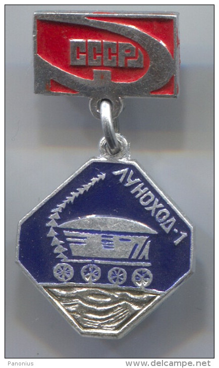 Space, Cosmos, Spaceship, Space Programe -  Russia, Soviet Union, Vintage Pin, Badge - Espacio