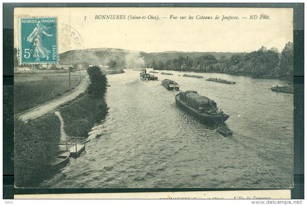 N°7  -  BONNIERES - Vue Sur Les Coteaux De Jeufosse -v Eaz136 - Bonnieres Sur Seine