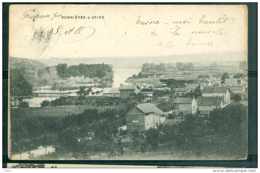 Bonnière Sur Seine ( Vue Générale ?  ) ( Freneuse ?  ) -  Eaz144 - Bonnieres Sur Seine