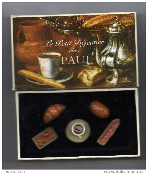 RARE  Coffret LE PETIT DEJEUNER Chez PAUL - Other & Unclassified