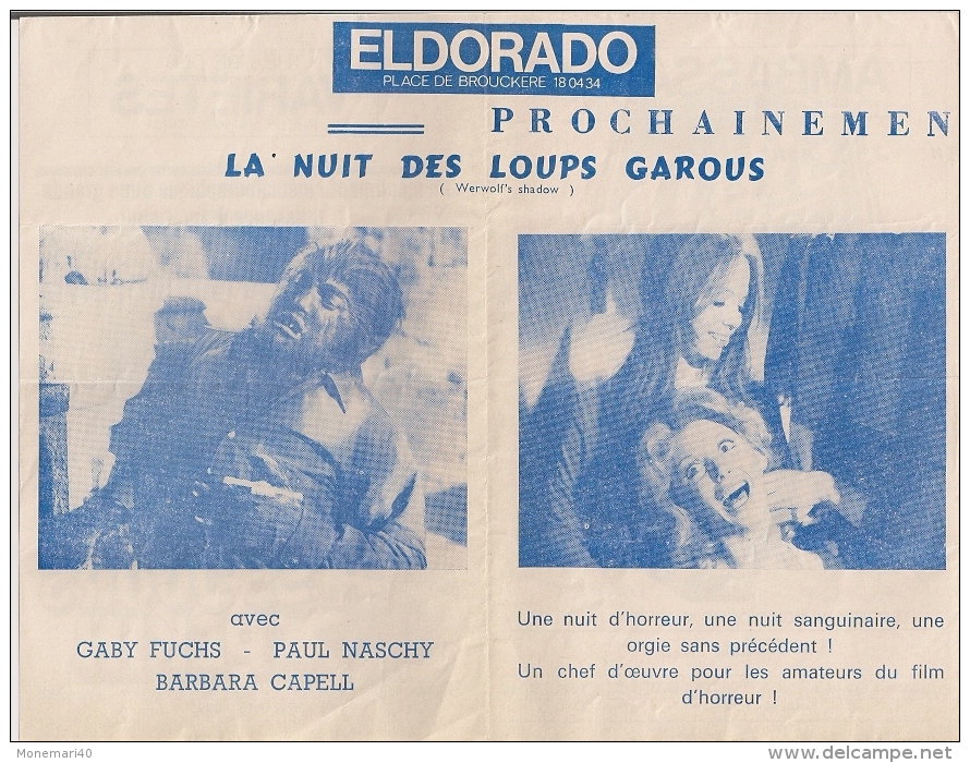 AMBASSADOR, ELDORADO, SCALA Et  VARIETES (Bruxelles) - LES 55 JOURS DE PEKIN (de 1961 à 1972)et Autres. - Cinema Advertisement