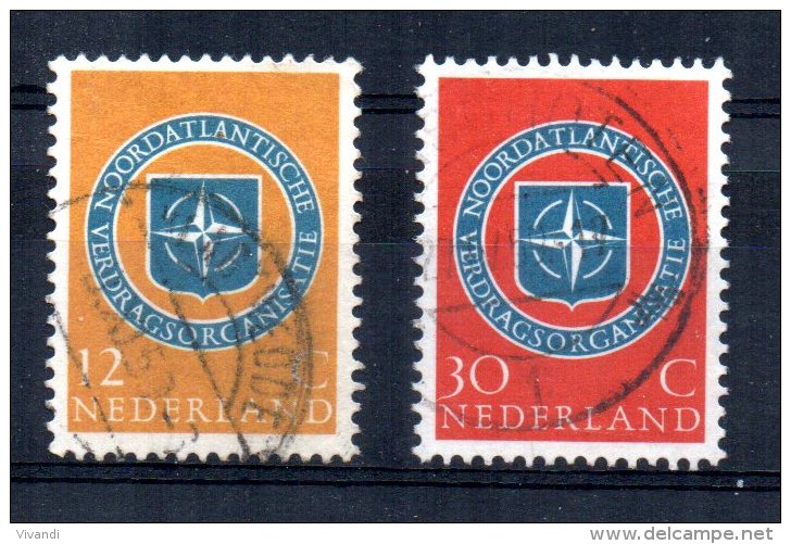 Netherlands - 1959 - 10th Anniversary Of NATO - Used - Used Stamps