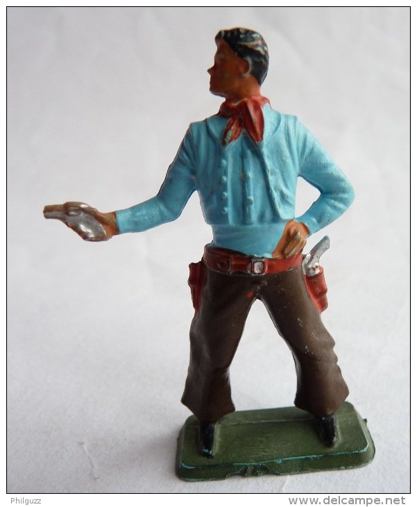 FIGURINE STARLUX  COWBOY 1 Pistolet Debout 5128 1964 - Starlux