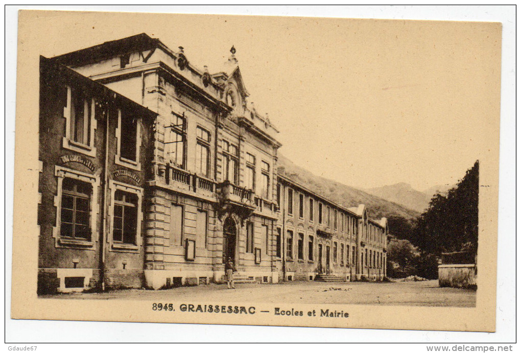 GRAISSESSAC (34) - ECOLE ET MAIRIE - Autres & Non Classés