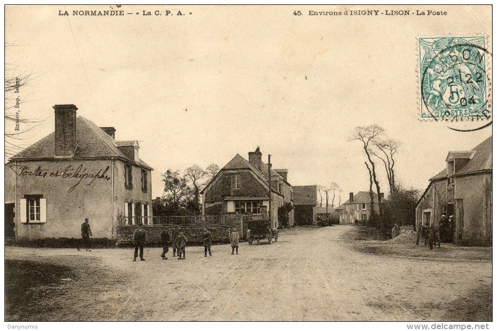 14     LISON       Environs D'ISIGNY      La Poste - Autres & Non Classés