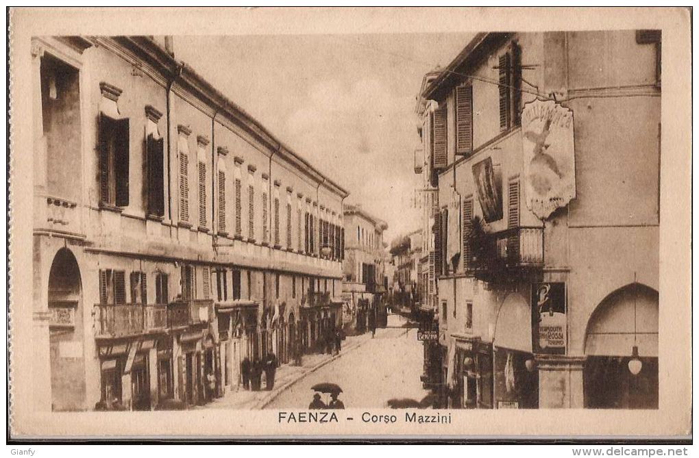 FAENZA CORSO MAZZINI 1915 - Faenza