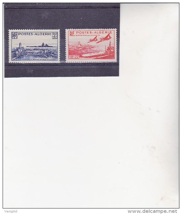 ALGERIE - N° 273 ET 274 NEUF X -COTE : 20 € - Unused Stamps