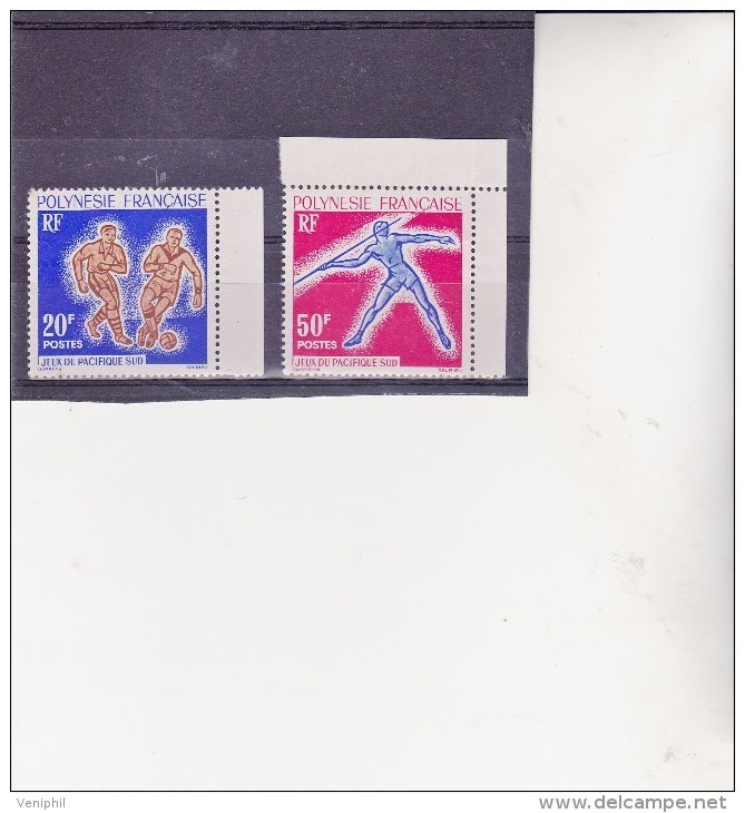 POLYNESIE FRANCAISE - N° 22 A 23 NEUF X COTE : 29 €  ANNEE 1963 - Ongebruikt