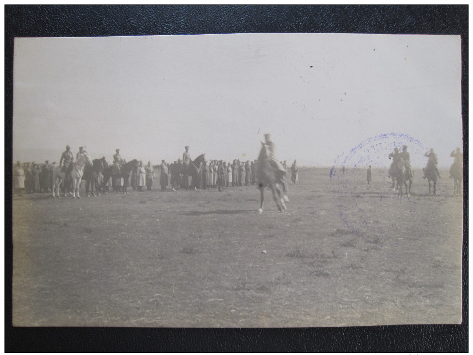 Old Real Photo Postcard - Üsküb, Skopje, Skoplje - Military (WWI) - Macedonia Del Norte