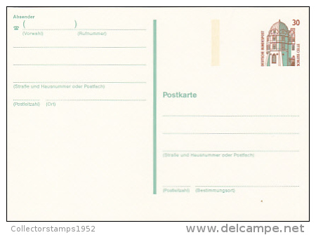 8889- CELLE CASTLE, POSTCARD STATIONERY, GERMANY - Cartes Postales - Neuves