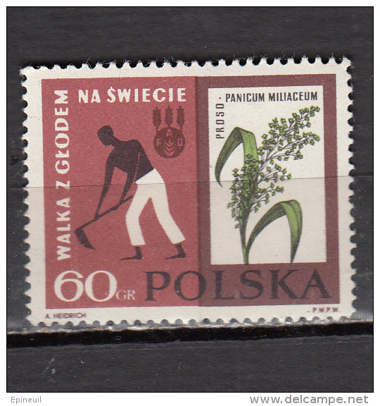POLOGNE 1962 * YT N° 1230 - Unused Stamps