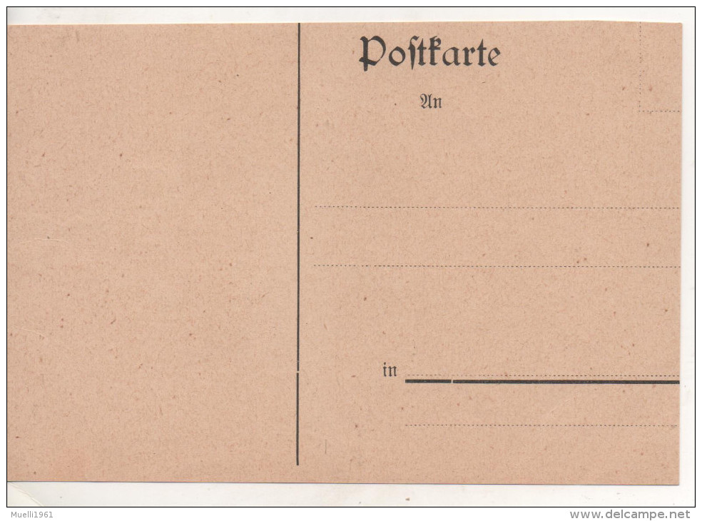 Nr.  3058, AK  Danklied - Scherenschnitt - Silhouette